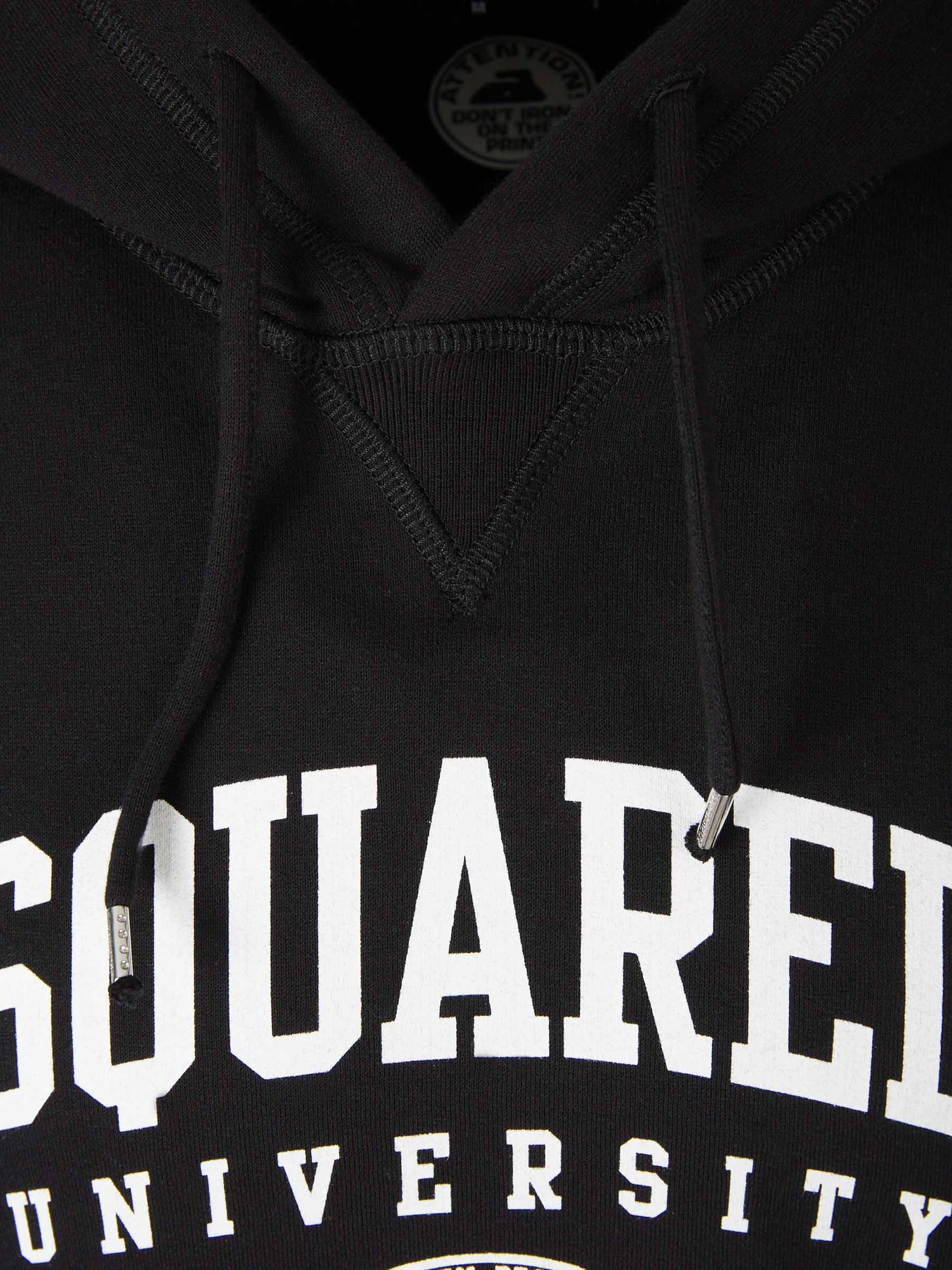 Outlet online Dsquared2 Hombre Sudadera Capucha Logo color Negro sku 545-001447 02 - Foto 3