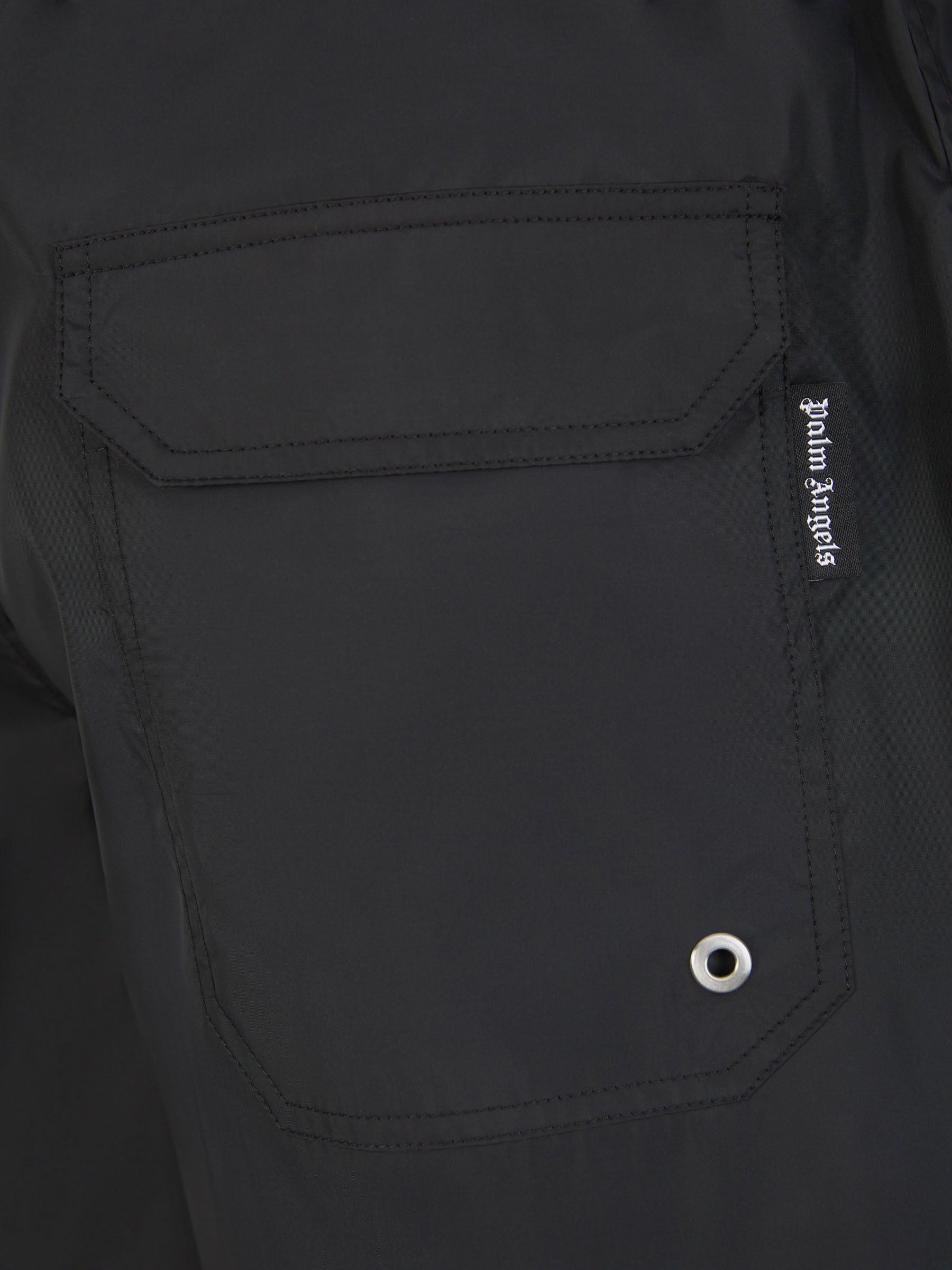 Outlet online Palm Angels Hombre Bañador Técnico Logo color Negro sku 561-001297 01 - Foto 5