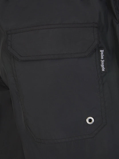 Outlet online Palm Angels Hombre Bañador Técnico Logo color Negro sku 561-001297 01 - Foto 5