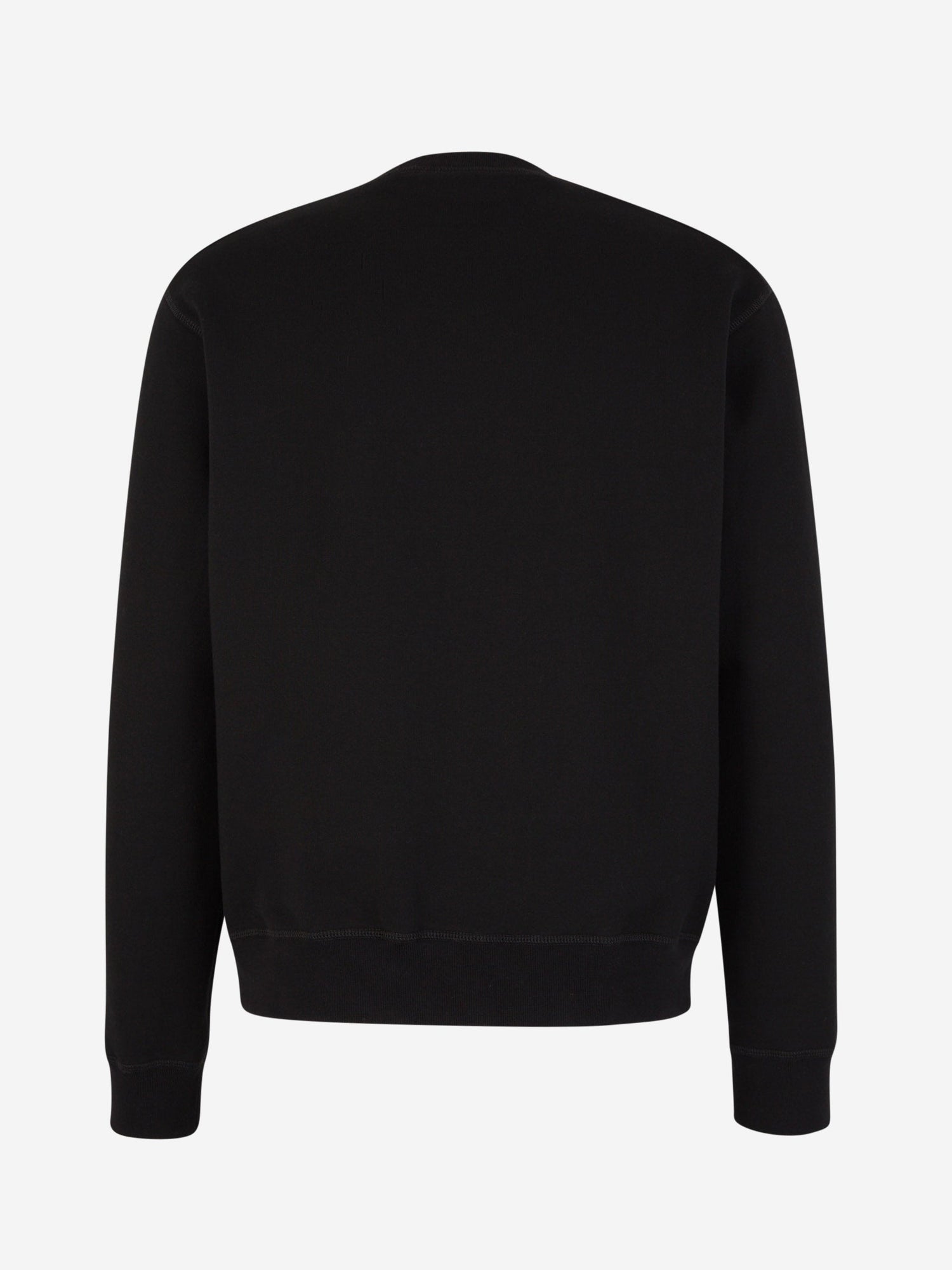 Outlet online Dsquared2 Hombre Sudadera Crewneck Logo color Negro sku 545-001571 01 - Foto 2