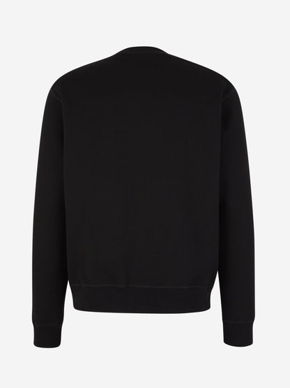 Outlet online Dsquared2 Hombre Sudadera Crewneck Logo color Negro sku 545-001571 01 - Foto 2