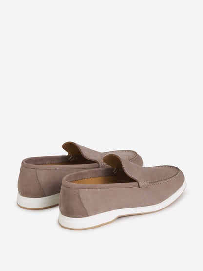 Outlet online Enrico Mandelli Hombre Mocasines Yacht Piel color Beis sku 611-004365 02 - Foto 3