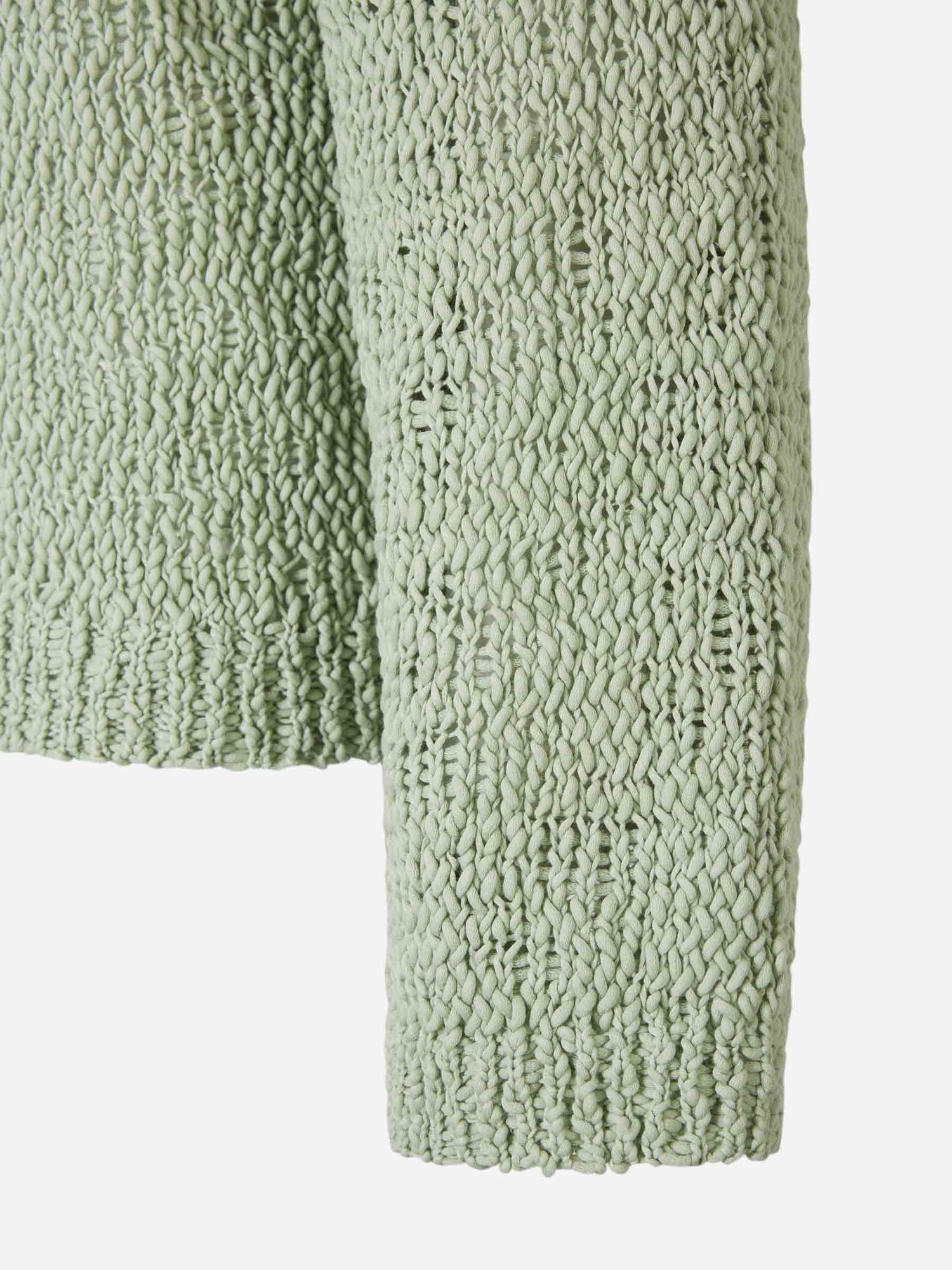 Outlet online Dorothee Schumacher Mujer Jersey Punto Algodón color Verde Menta sku 711-003150 01 - Foto 5