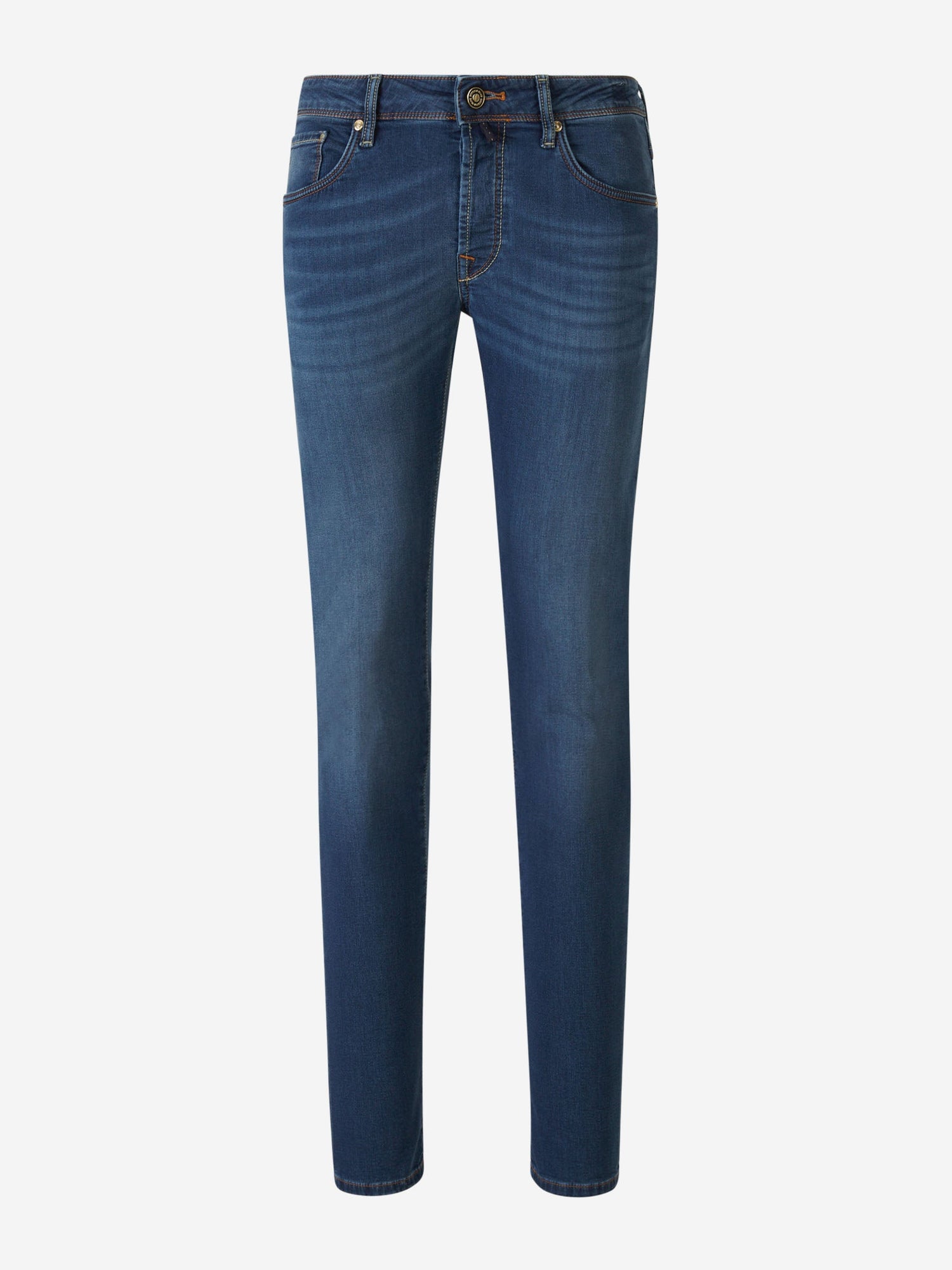 Incotex Blue Division Jeans Slim Fit color Azul Denim sku 522-002637 02 - Foto 1