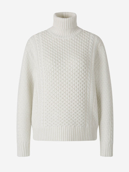 Outlet online Fabiana Filippi Mujer Jersey Punto Brillante color Plateado sku 711-003241 01 - Foto 1