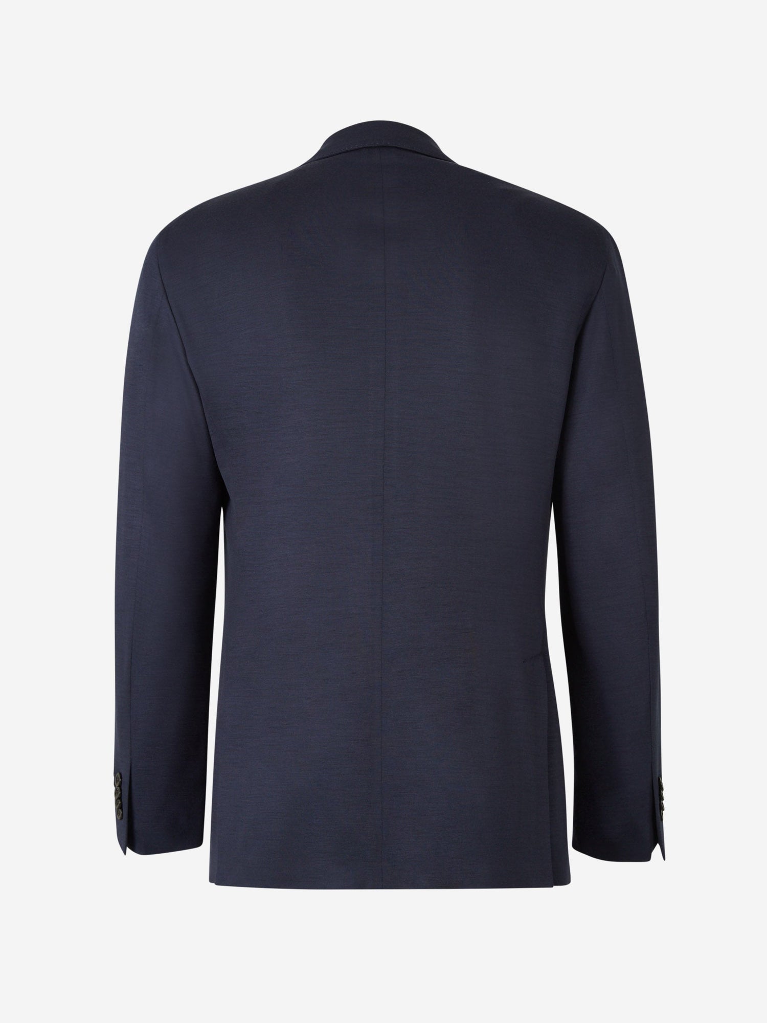Outlet online Boglioli Hombre Americana Punto Lana color Azul Marino sku 302-003448 02 - Foto 2
