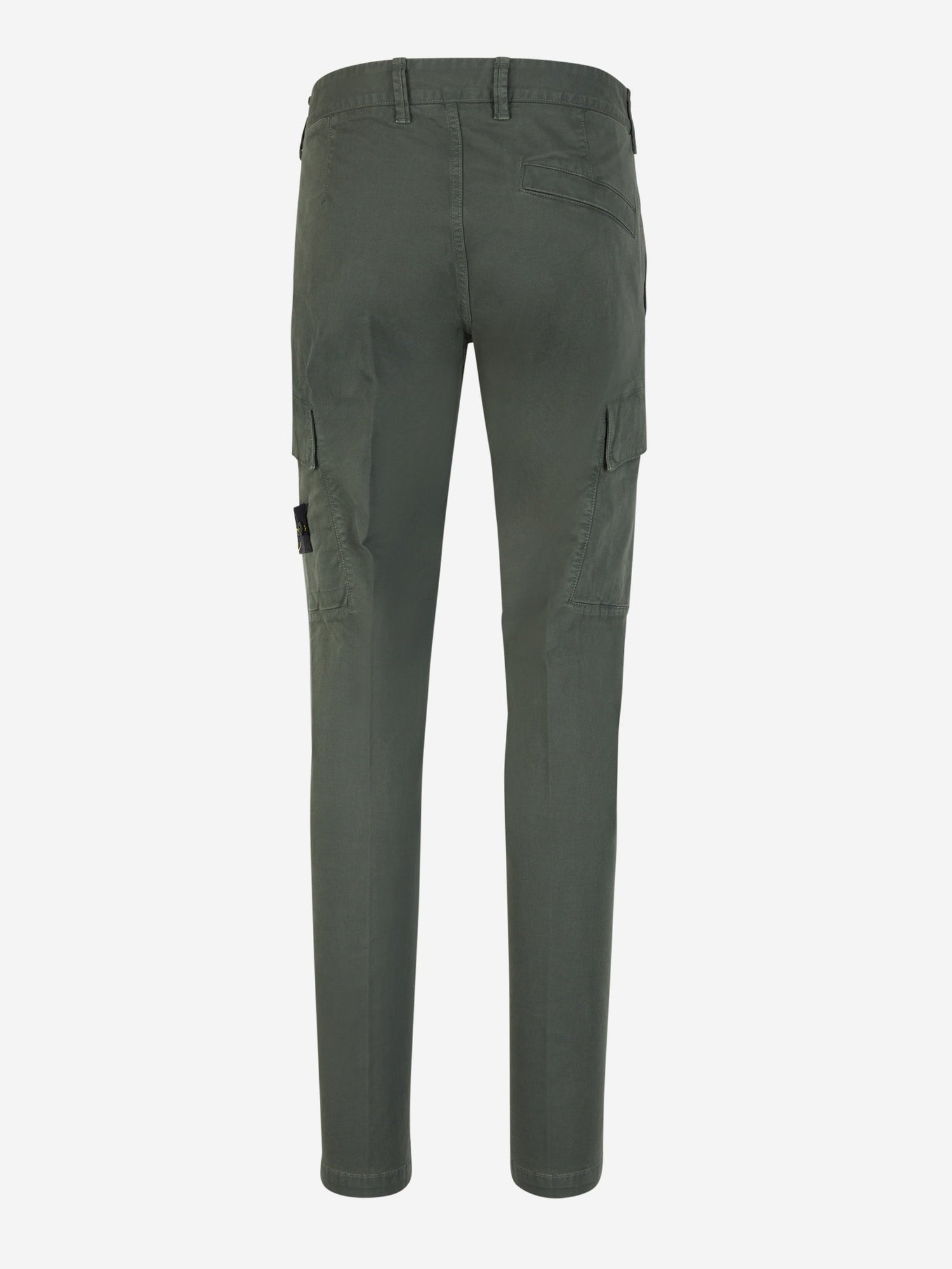 Outlet online Stone Island Hombre Pantalones Algodón Logo color Verde Oscuro sku 521-003028 02 - Foto 3