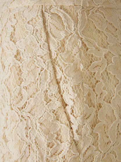Outlet online Zimmermann Mujer Pantalones Natural Encaje color Crema sku 761-003505 01 - Foto 4