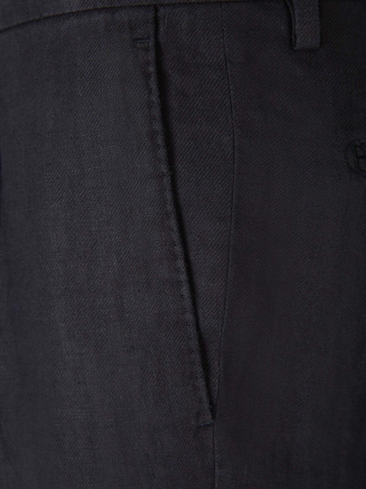 Outlet online Boglioli Hombre Traje Liso Lino color Azul Marino sku 312-002795 02 - Foto 8