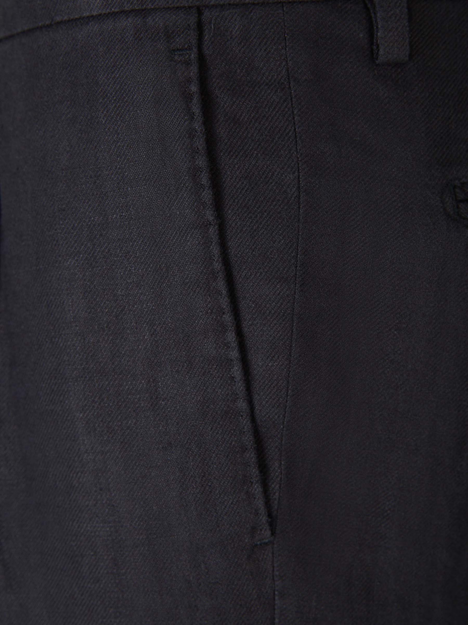 Outlet online Boglioli Hombre Traje Liso Lino color Azul Marino sku 312-002795 02 - Foto 8