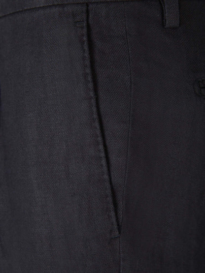 Outlet online Boglioli Hombre Traje Liso Lino color Azul Marino sku 312-002795 02 - Foto 8