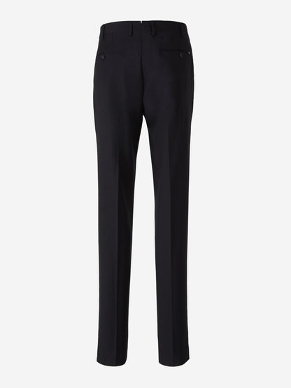 Lardini Pantalones Formales Lana color Negro sku 322-000435 01 - Foto 2