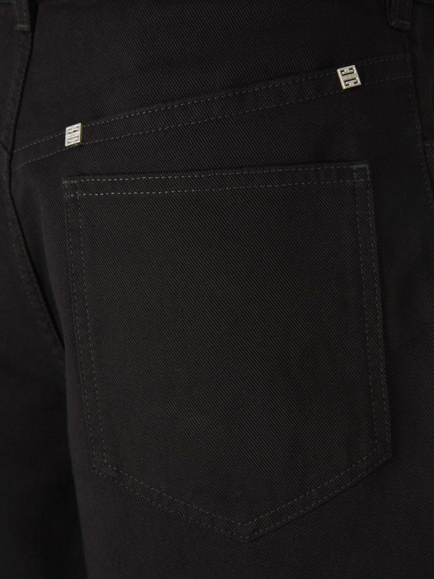 Outlet online Givenchy Hombre Jeans Straight Fit color Negro sku 521-003068 01 - Foto 5