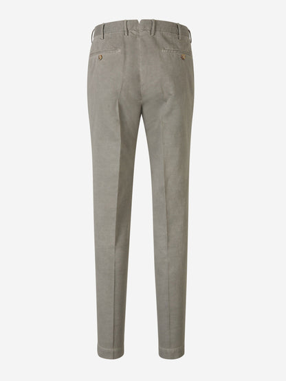 Outlet online Incotex Hombre Pantalones Formales Tapered Fit color Gris Piedra sku 521-002976 01 - Foto 2