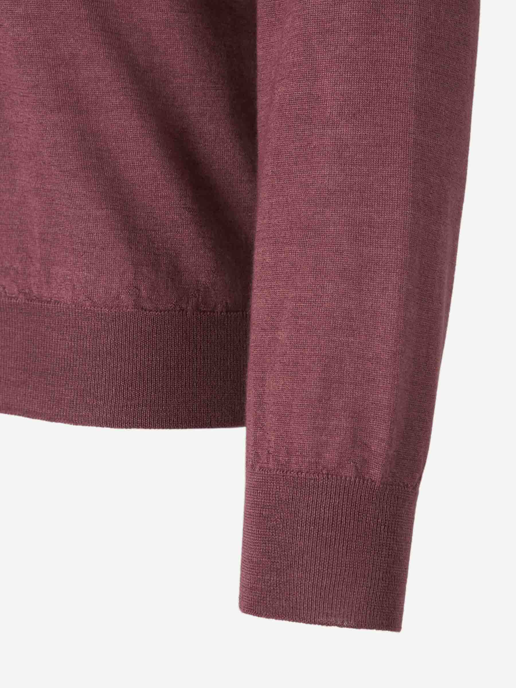 Outlet online Santa Eulalia Hombre Jersey Cashmere Y Seda color Rosa Palo sku 542-002092 19 - Foto 4