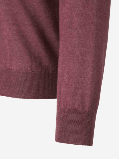 Outlet online Santa Eulalia Hombre Jersey Cashmere Y Seda color Rosa Palo sku 542-002092 19 - Foto 4