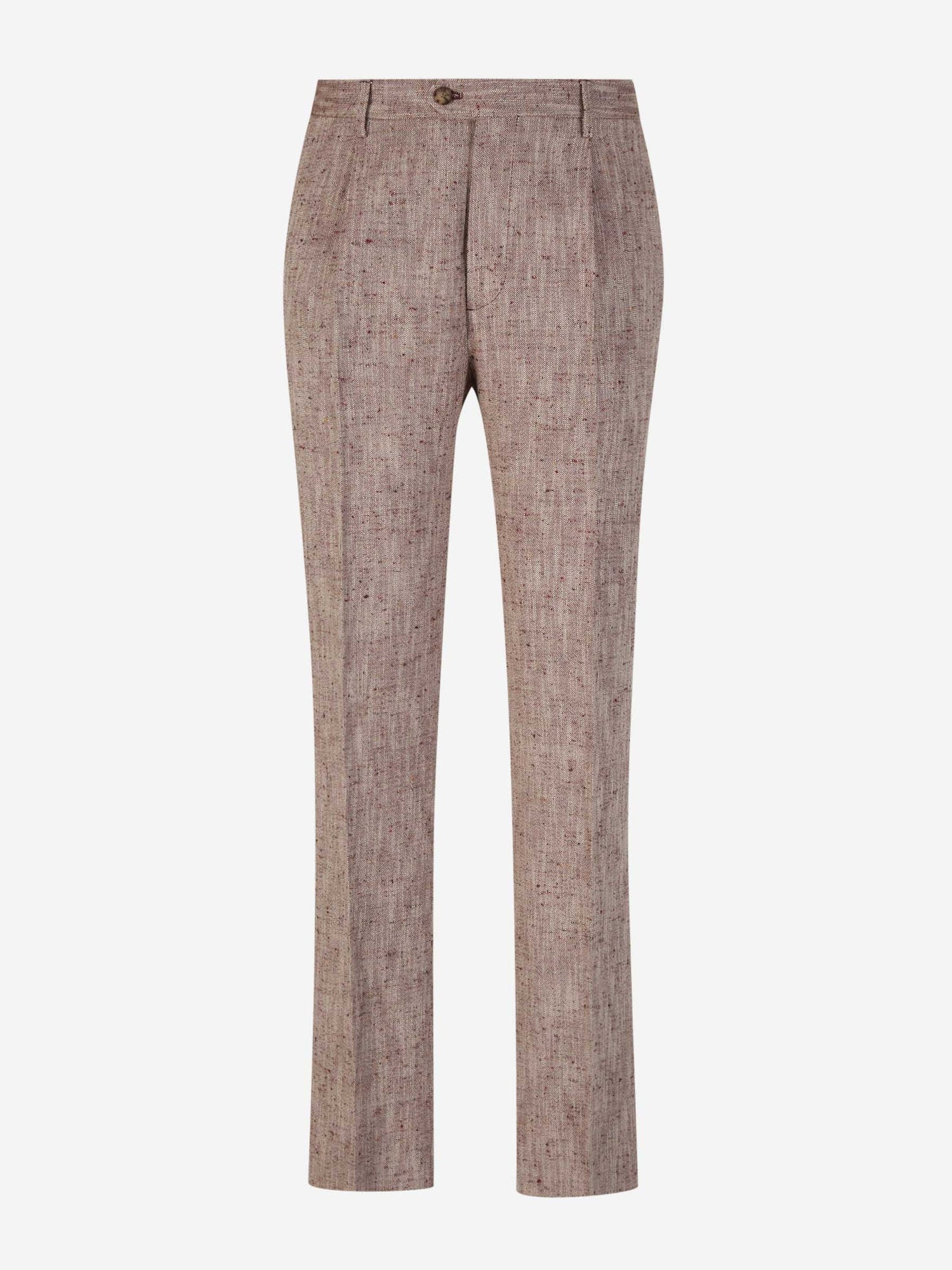 Outlet online Etro Hombre Pantalones Formales Texturizados color Burdeos sku 521-003008 01 - Foto 1
