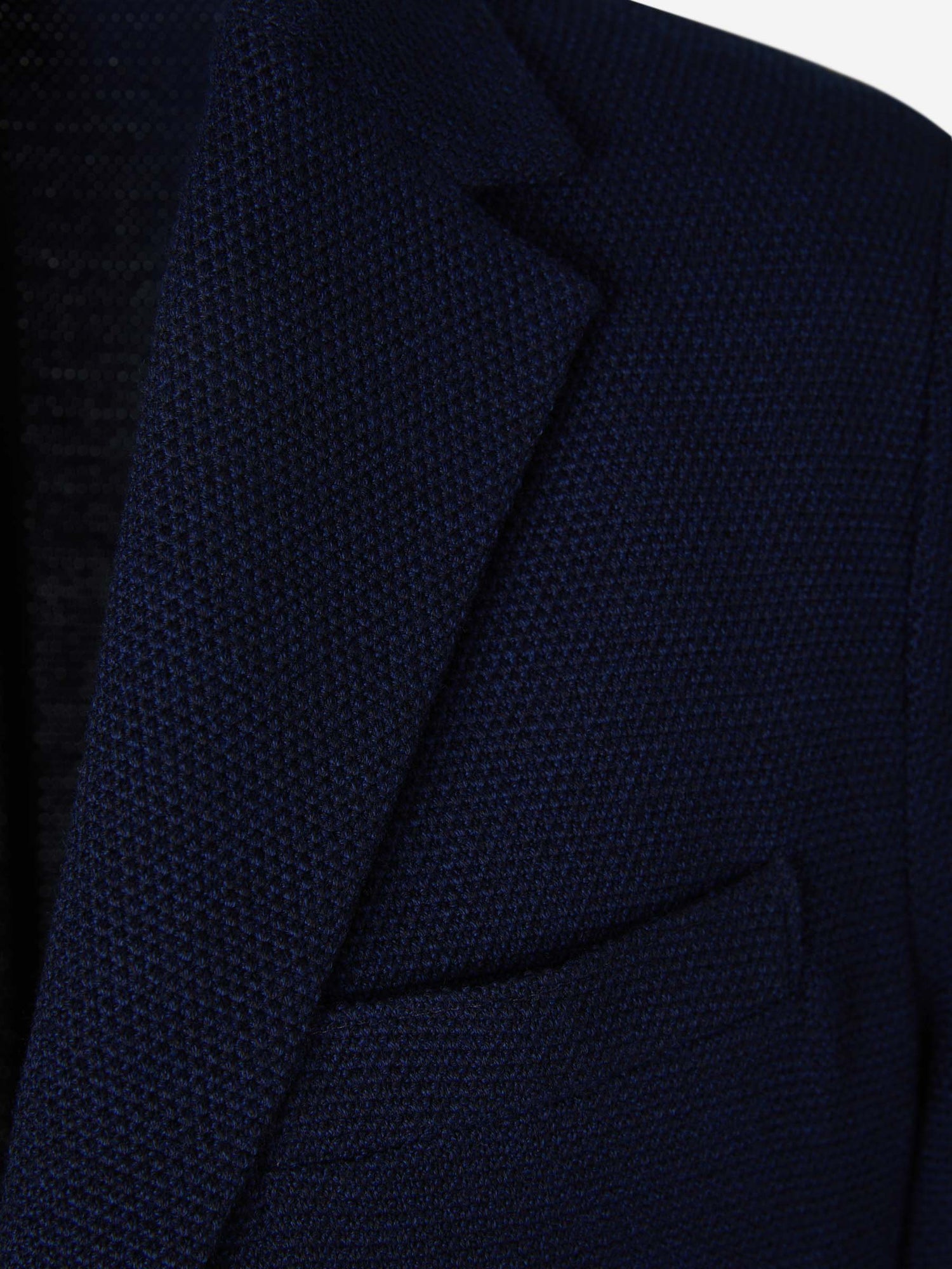 Harris Wharf Americana Lana Y Algodón color Azul Marino sku 302-003337 01 - Foto 3
