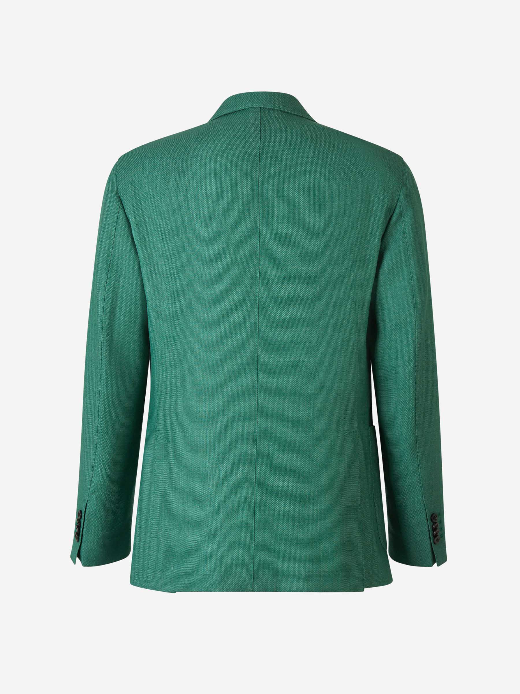 Outlet online Boglioli Hombre Americana Texturizada Linea color Verde Menta sku 302-003450 02 - Foto 2