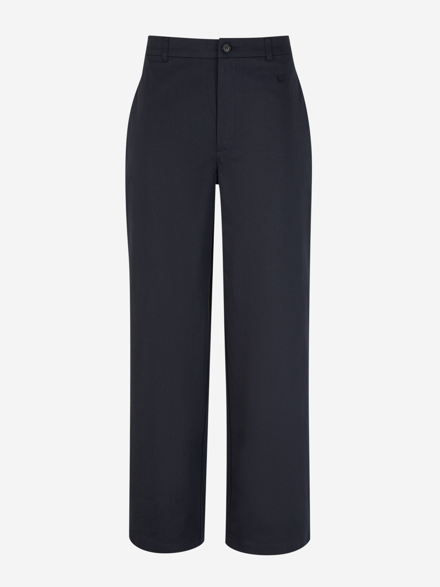 Outlet online Acne Studios Face Hombre Pantalones Chinos Algodón color Azul Noche sku 521-002955 01 - Foto 1