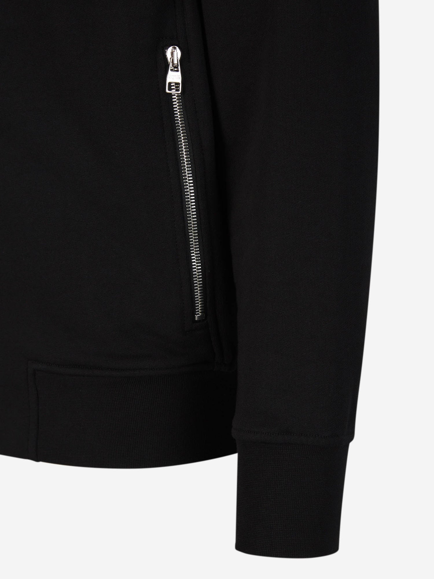 Outlet online McQueen Hombre Sudadera Cremallera Logo color Negro sku 545-001528 01 - Foto 4