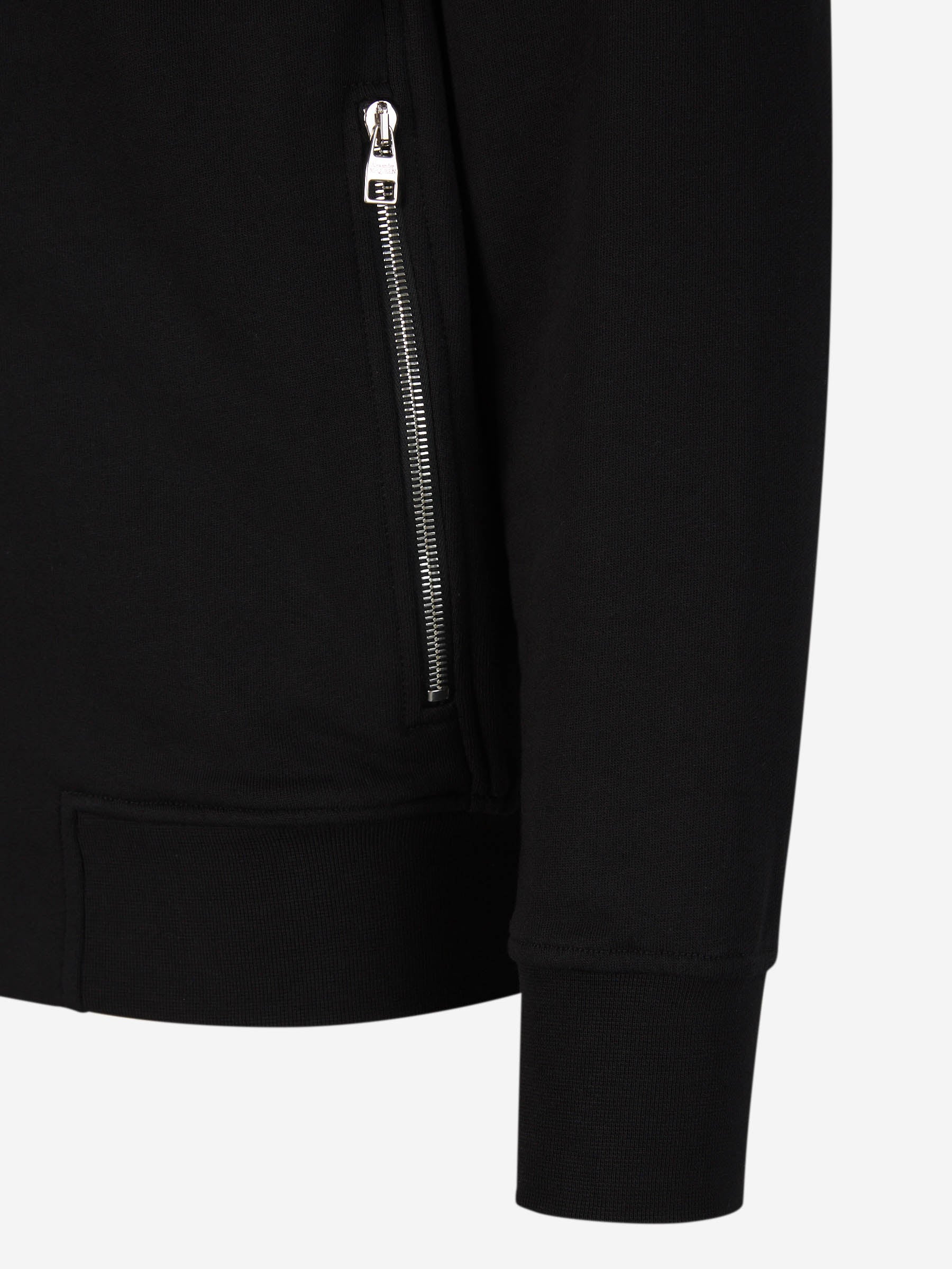 Outlet online McQueen Hombre Sudadera Cremallera Logo color Negro sku 545-001528 01 - Foto 4