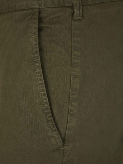 Outlet online Stone Island Hombre Pantalones Cargo Algodón color Verde Oscuro sku 521-002881 02 - Foto 4
