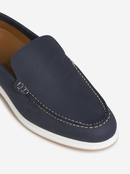 Outlet online Enrico Mandelli Hombre Mocasines Yacht Piel color Azul sku 611-004365 01 - Foto 5
