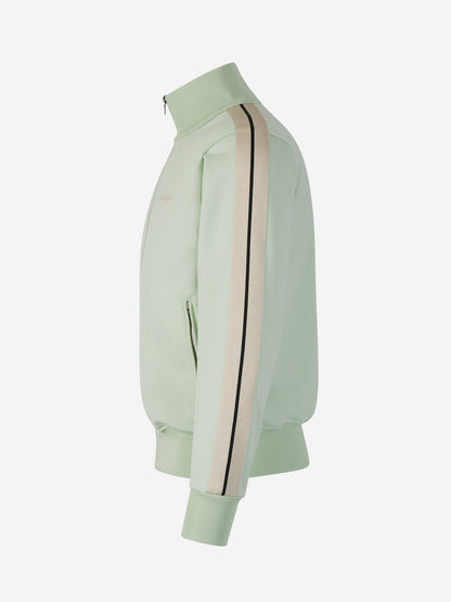 Outlet online Palm Angels Hombre Sudadera Técnica Cremallera color Verde Menta sku 512-002189 02 - Foto 2