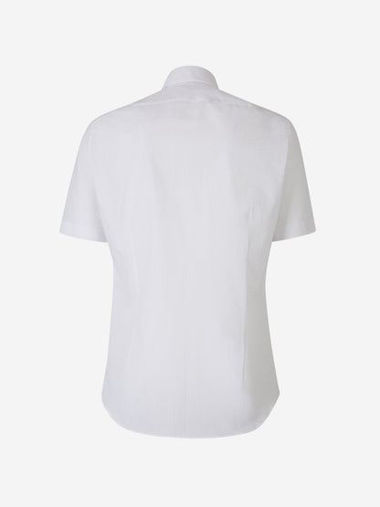 Outlet online Santa Eulalia Hombre Camisa Motivo Rayas color Blanco sku 532-000571 01 - Foto 2
