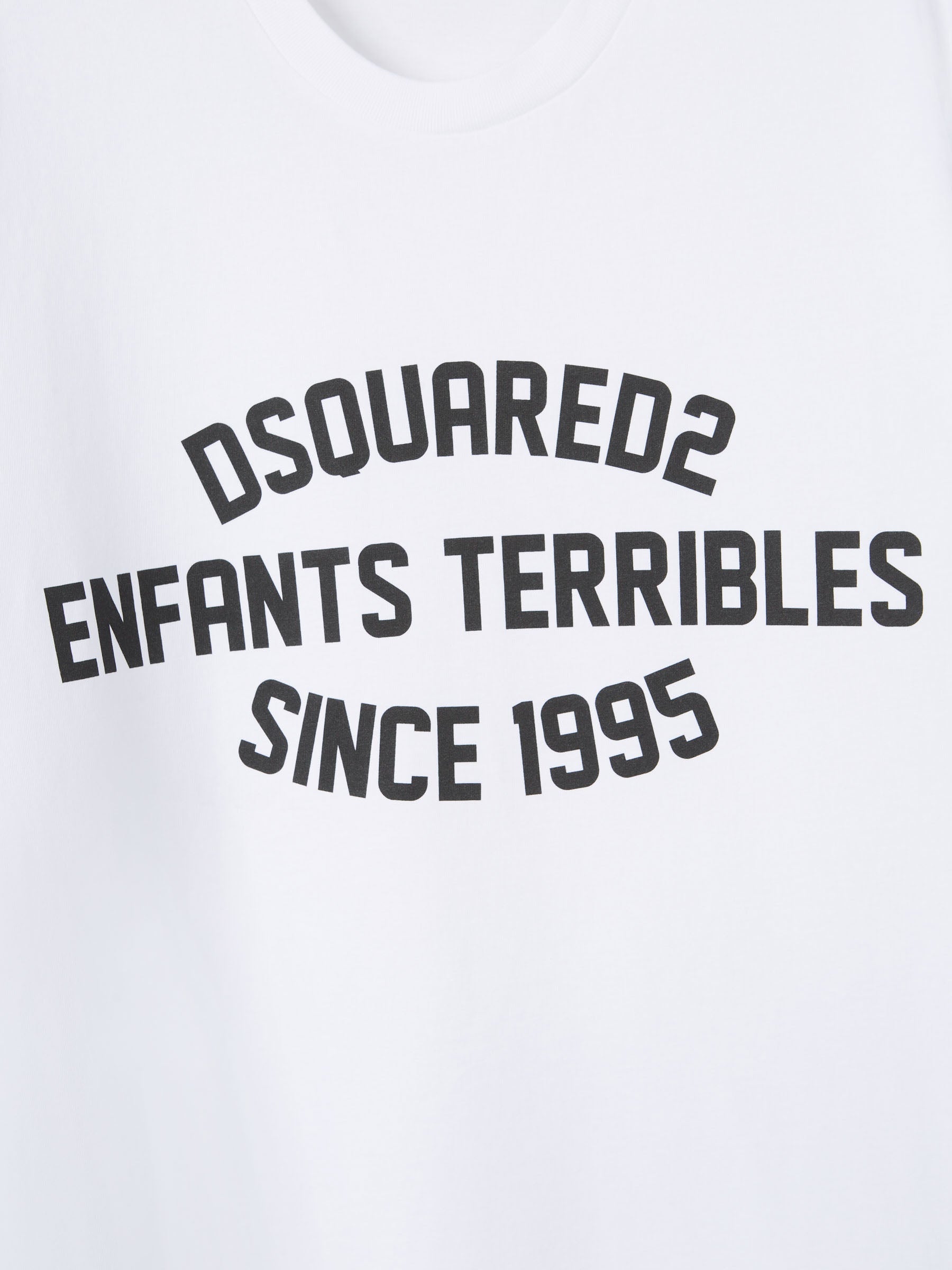 Outlet online Dsquared2 Hombre Camiseta Cool Logo color Blanco sku 553-003814 01 - Foto 4