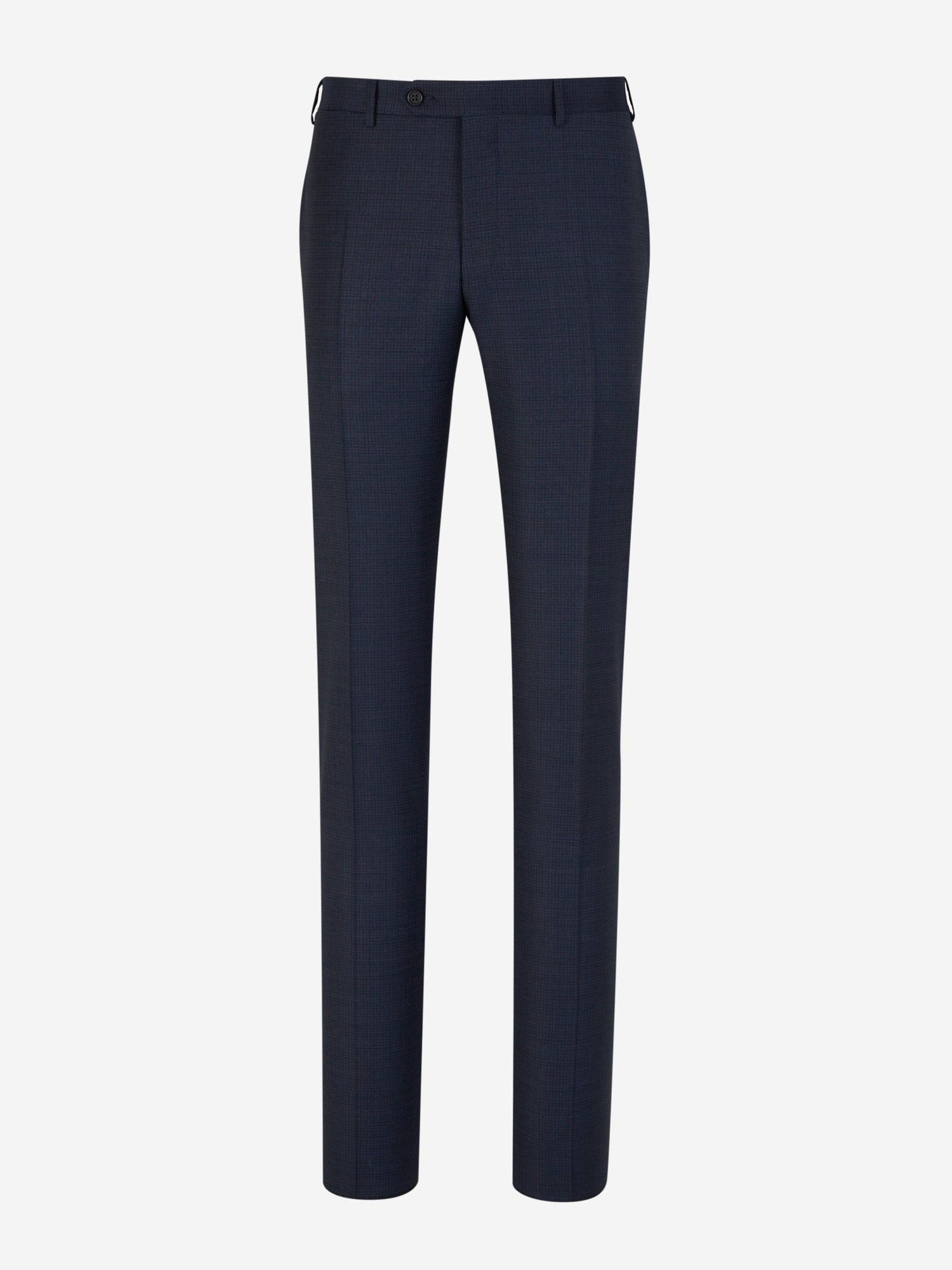 Outlet online Canali Hombre Traje Cuadros Lana color Azul Noche sku 312-002802 01 - Foto 5