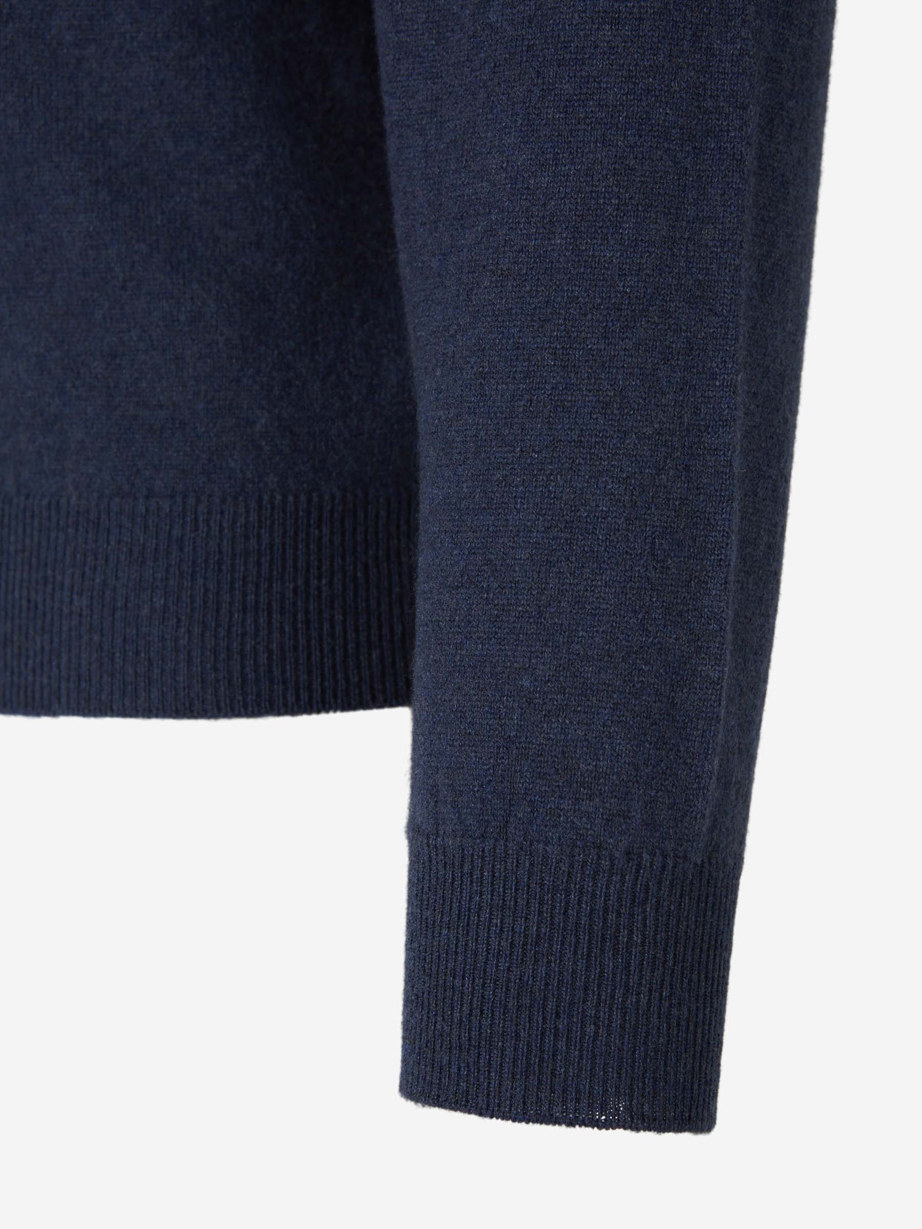 Outlet online Santa Eulalia Hombre Jersey Lana Cremallera color Azul Marino sku 542-002424 01 - Foto 3