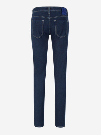 Outlet online Incotex Blue Division Hombre Jeans Slim Fit color Azul Denim sku 522-002636 01 - Foto 2