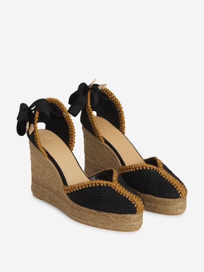 Outlet online Castañer Mujer Cuñas Coeur color Negro sku 800-005255 01 - Foto 3