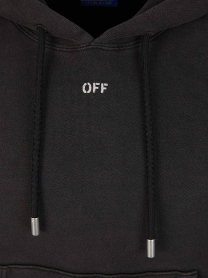 Outlet online Off-White Hombre Sudadera Estampada Capucha color Marfil sku 545-001506 01 - Foto 3