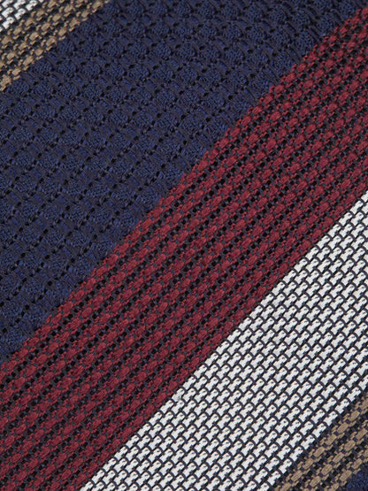 Santa Eulalia Corbata Motivo Rayas color Azul Noche sku 601-001392 01 - Foto 3