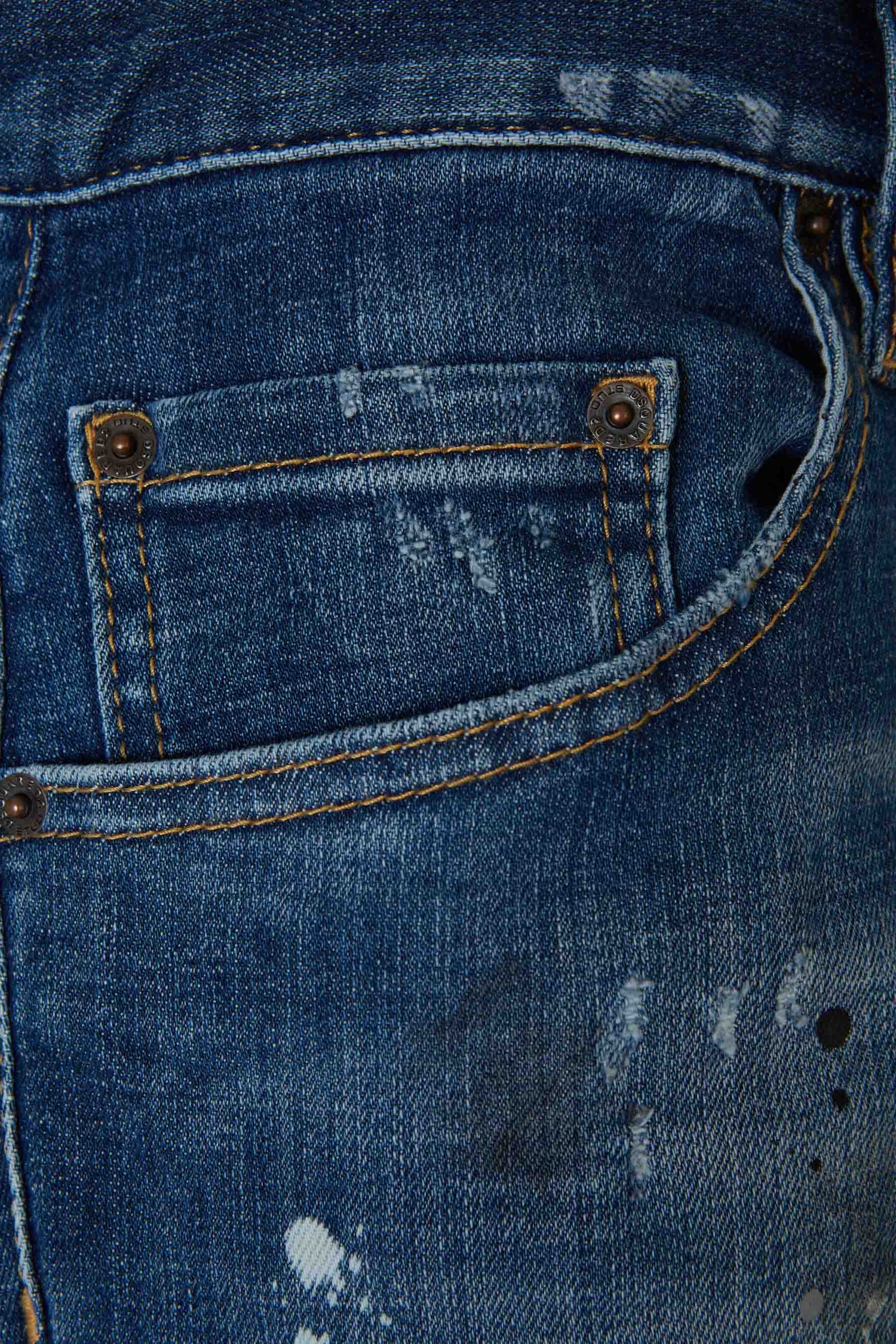 Dsquared2 Jeans Efecto Roturas color Azul Marino sku 522-002509 01 - Foto 3