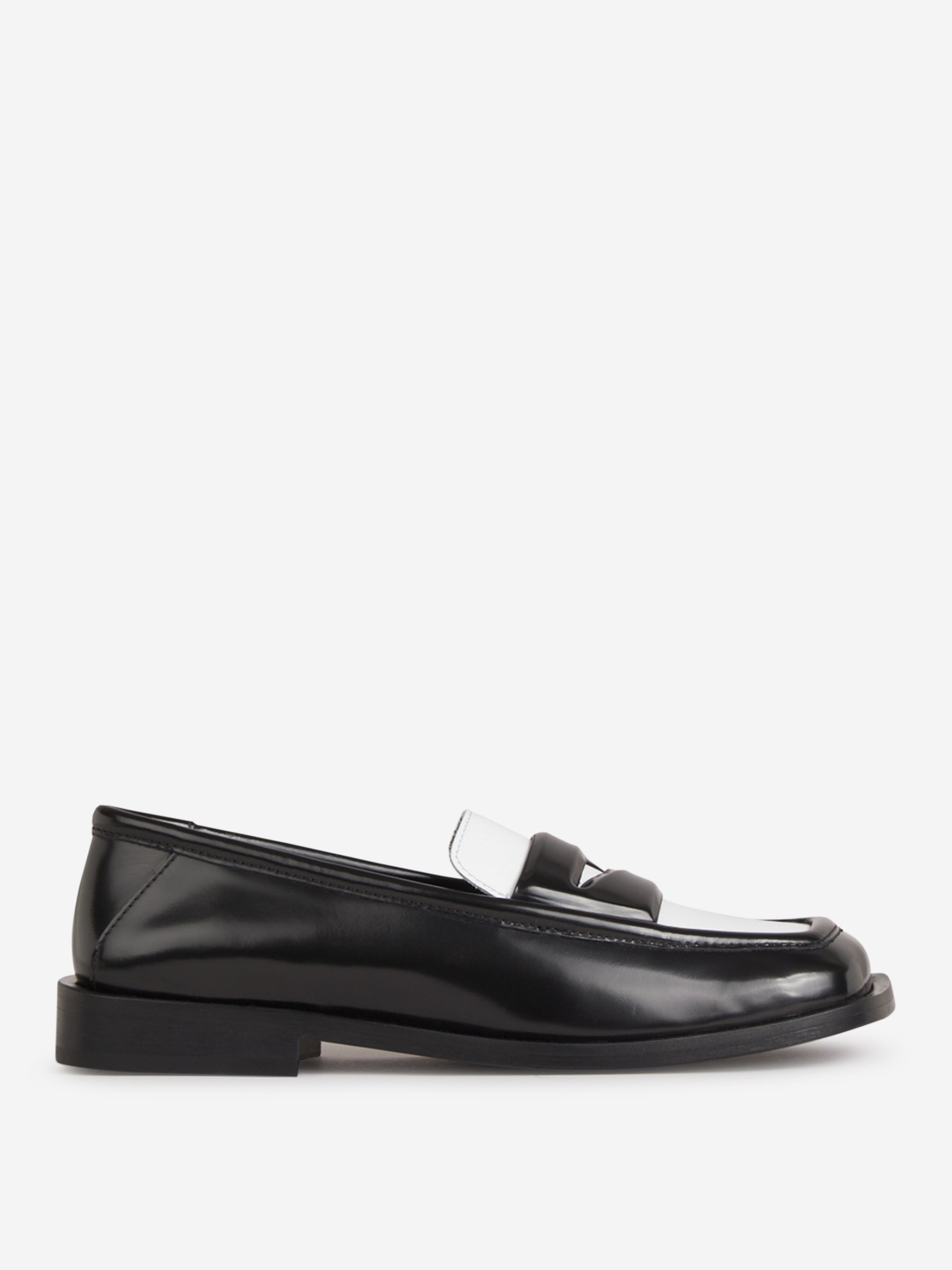 Outlet online The Attico Mujer Mocasines Amanda color Blanco Y Negro sku 800-005322 01 - Foto 1
