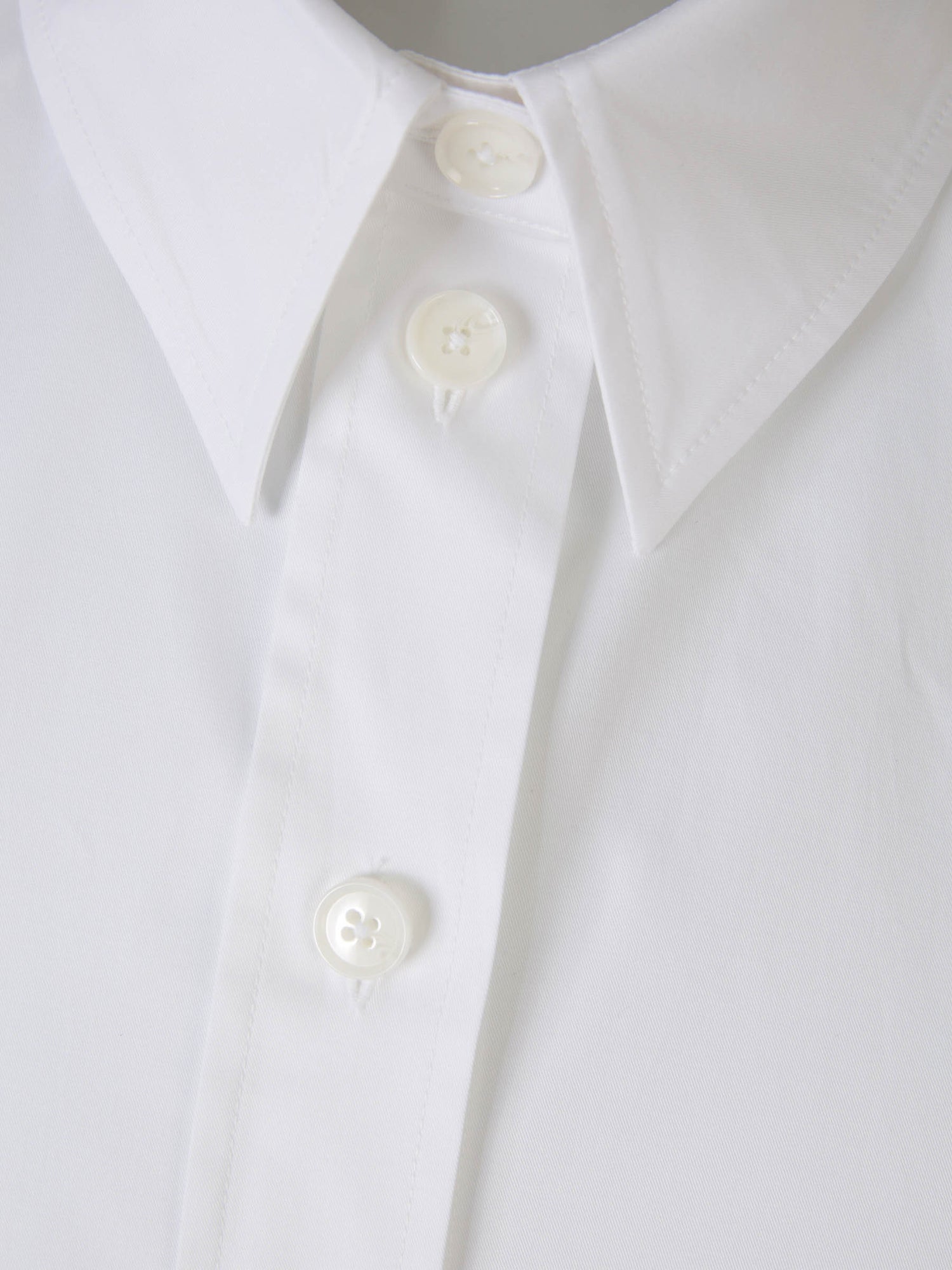 Outlet online Dorothee Schumacher Mujer Blusa Volúmenes Algodón color Blanco sku 701-002062 01 - Foto 4
