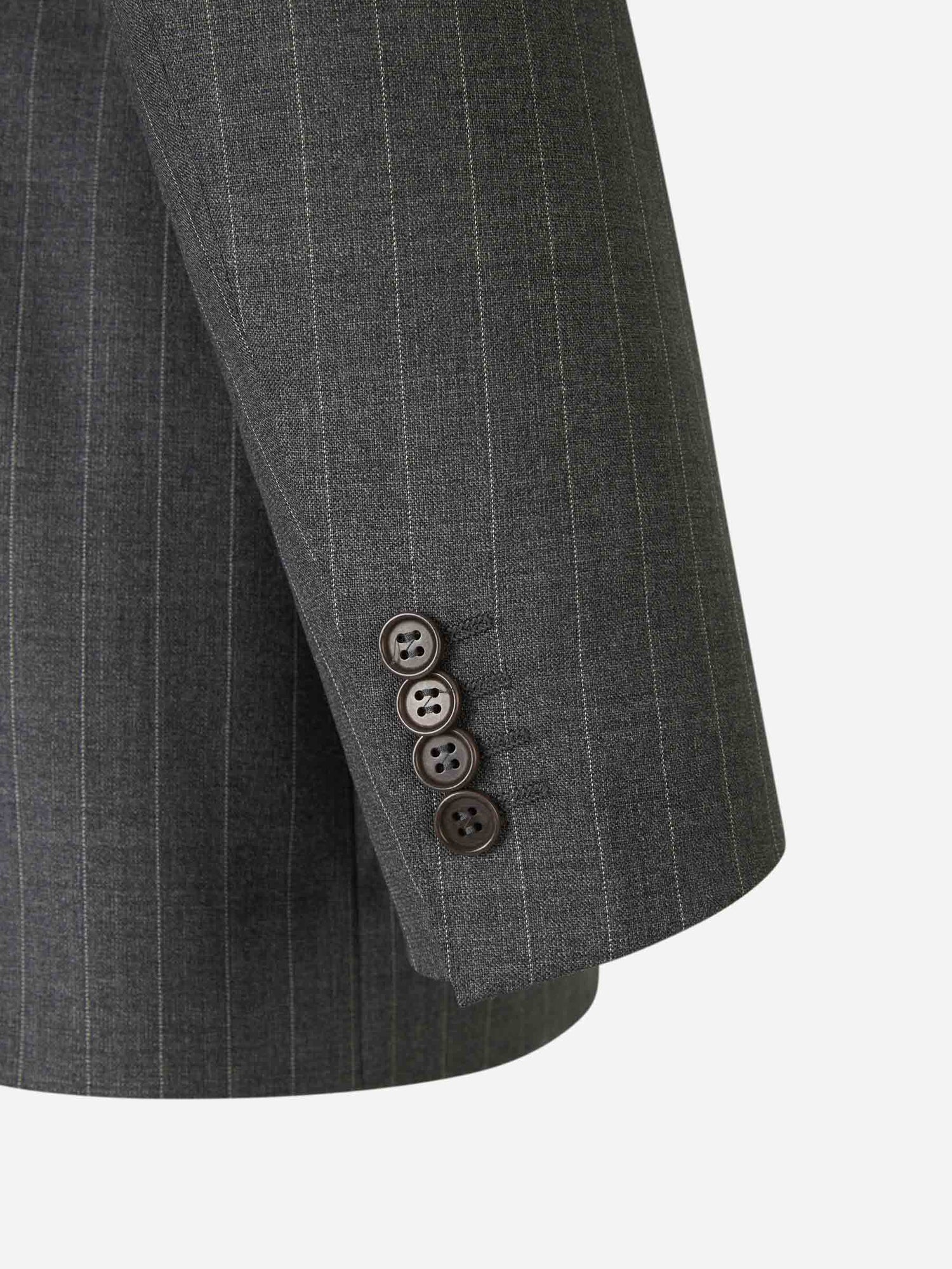Outlet online Canali Hombre Traje Raya Diplomática color Gris Antracita sku 312-002806 01 - Foto 5