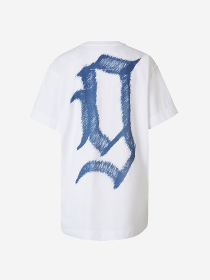 Outlet online Givenchy Hombre Camiseta Estampada Algodón color Blanco sku 553-003456 01 - Foto 2