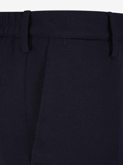 Outlet online Lardini Hombre Traje Texturizado Lana color Azul Noche sku 312-002787 01 - Foto 8