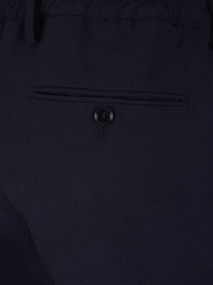 Outlet online Lardini Hombre Traje Texturizado Lana color Azul Noche sku 312-002787 01 - Foto 9