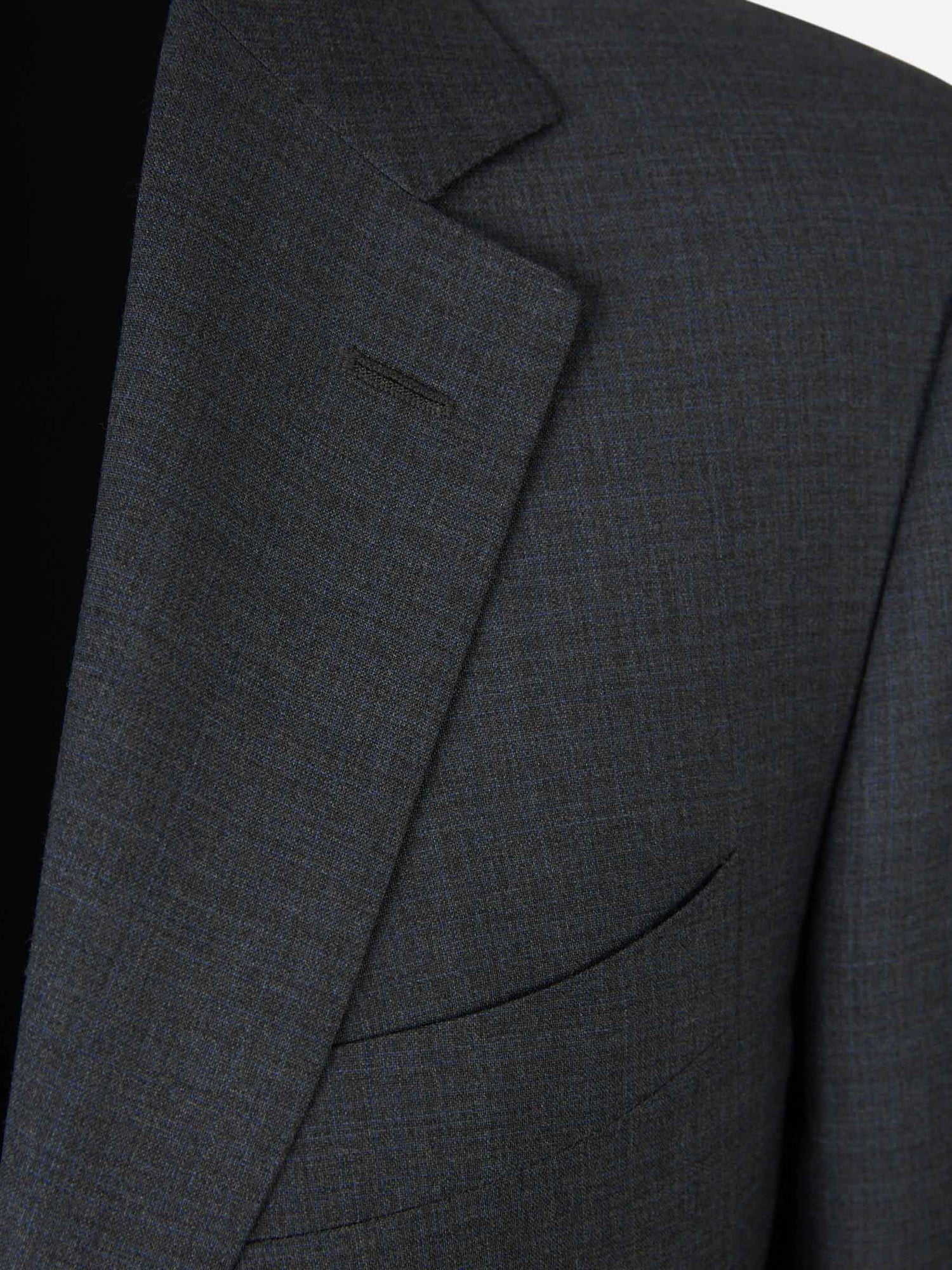 Outlet online Canali Hombre Traje Clásico Lana color Azul Noche sku 312-002807 01 - Foto 3