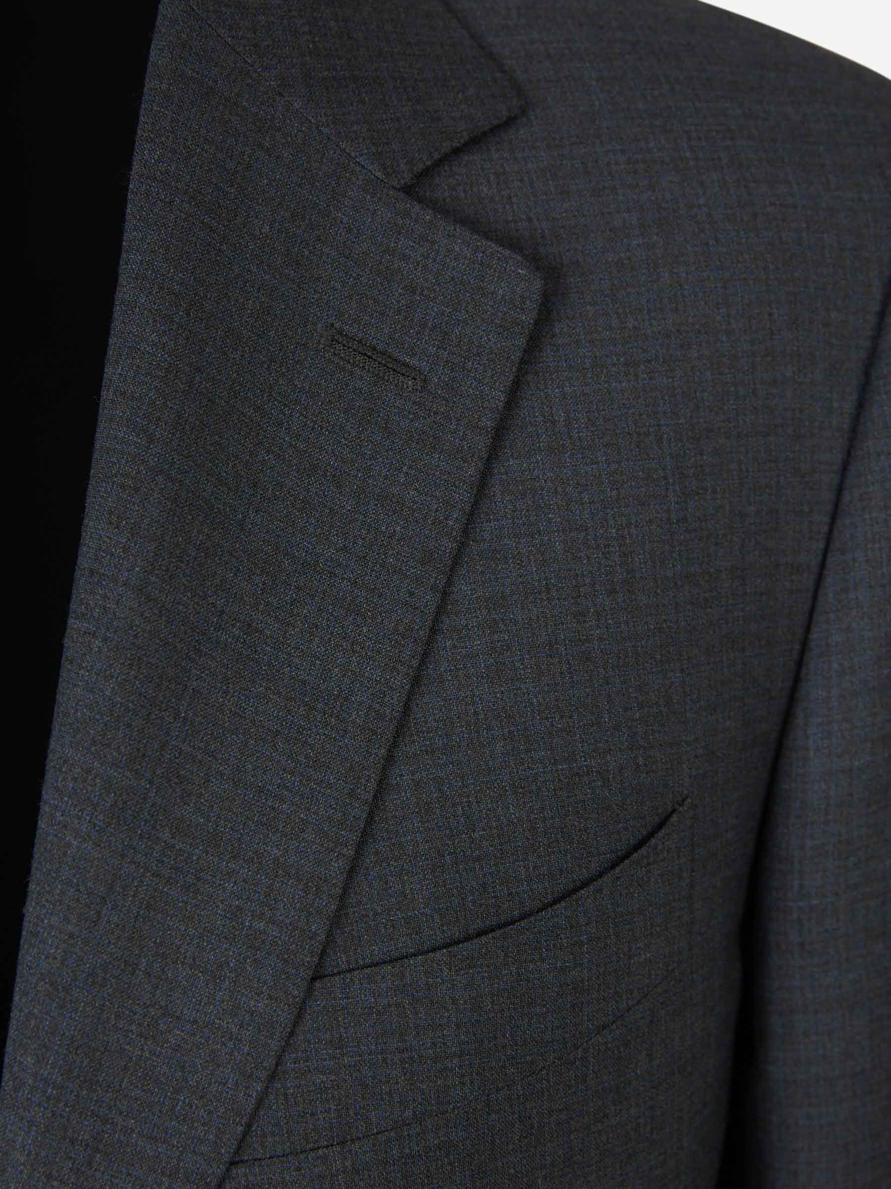 Outlet online Canali Hombre Traje Clásico Lana color Azul Noche sku 312-002807 01 - Foto 3
