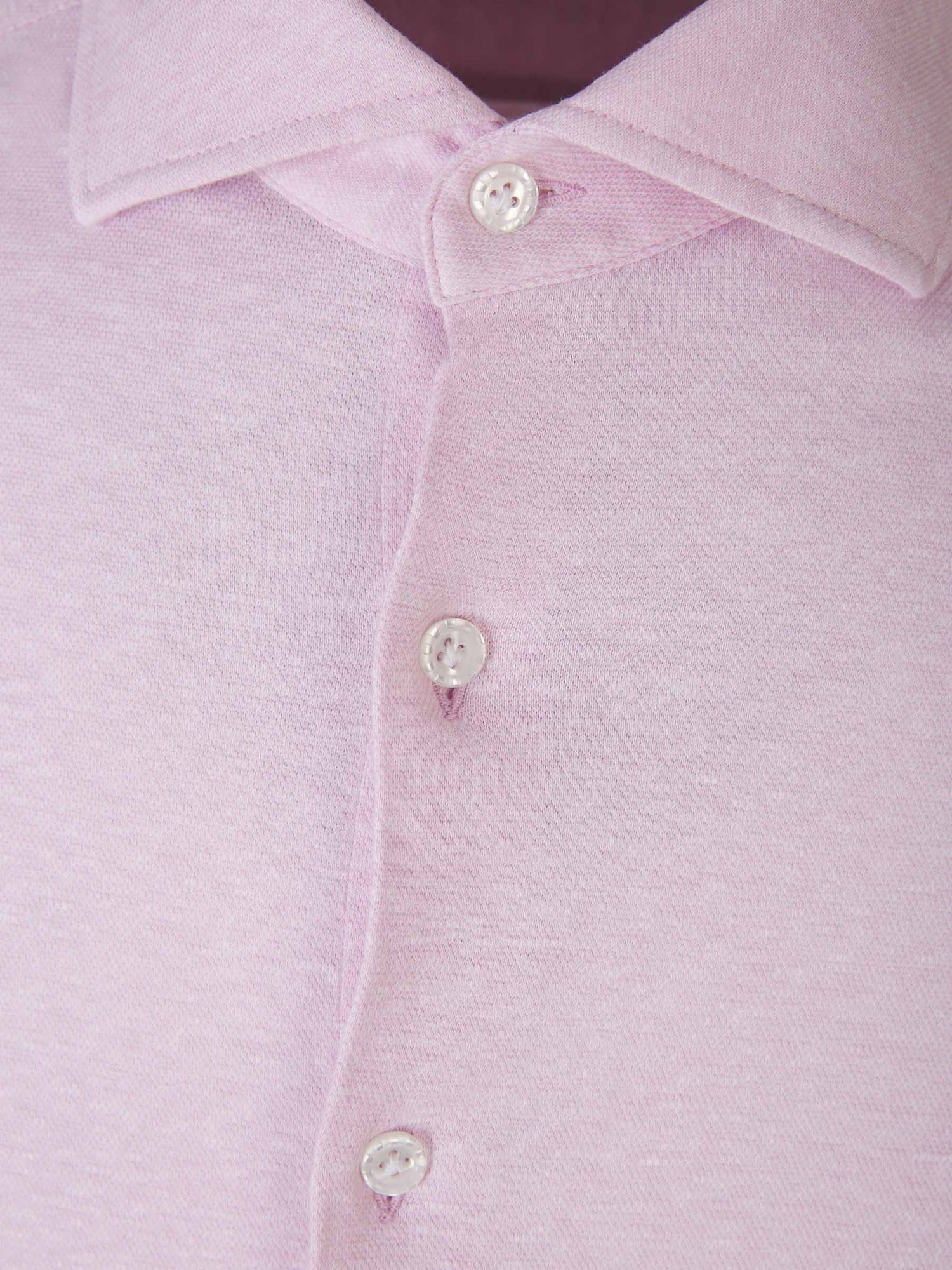 Outlet online Santa Eulalia Hombre Camisa Ligera Algodón color Rosa Palo sku 531-006253 03 - Foto 3