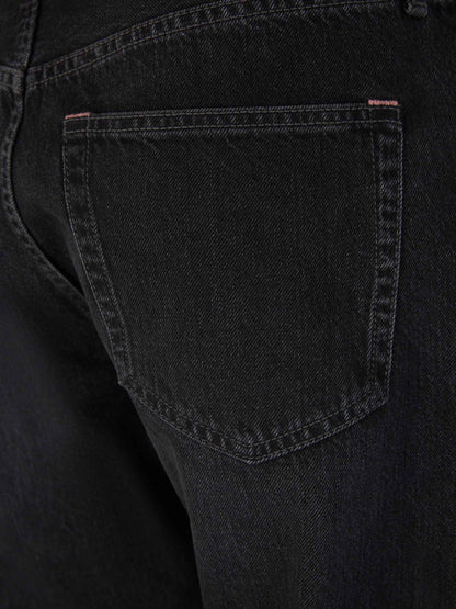 Straight Cotton Jeans