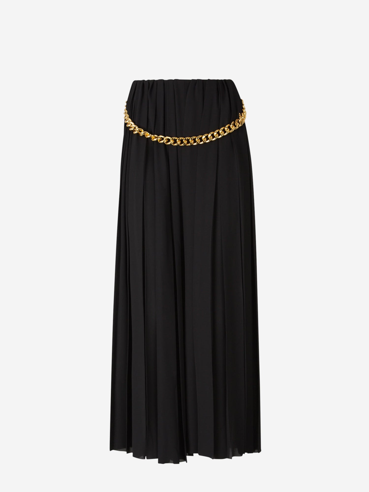 Outlet online Balenciaga Mujer Falda Maxi Plisada color Negro sku 750-001545 01 - Foto 1