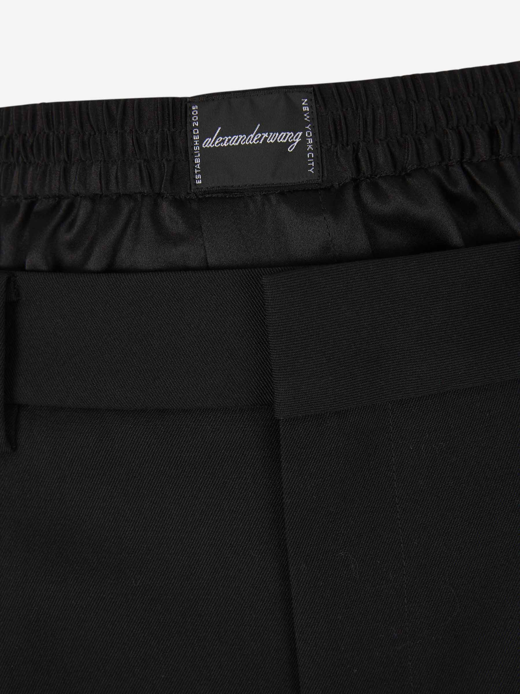 Outlet online Alexander Wang Mujer Pantalones Formales Lana color Negro sku 761-003386 01 - Foto 4
